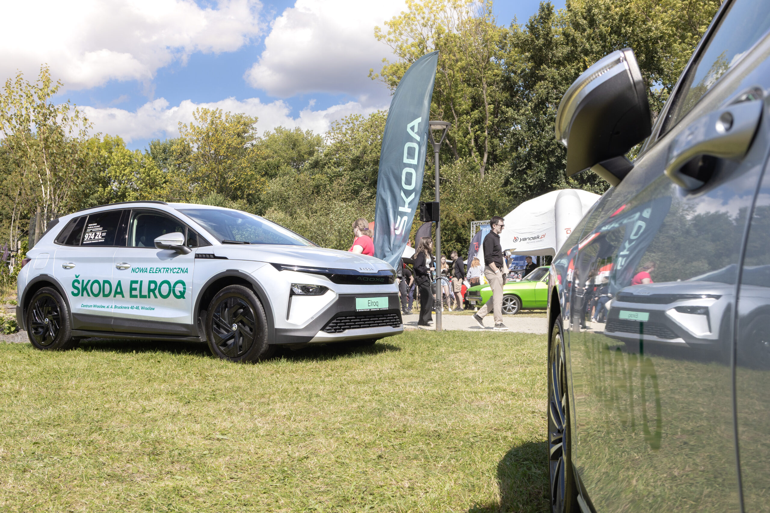 Elektryczna Skoda Elroq na Motoclassic 2025
